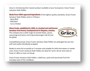 A page of information about grace frozen